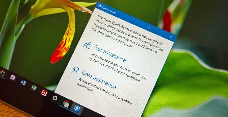 Dépannage à distance d'un PC Windows 10 avec Quick Assist