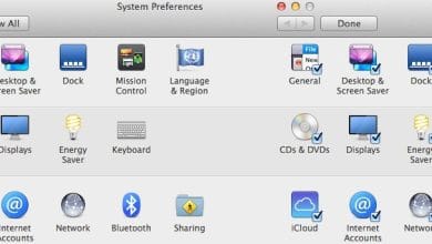 Comment masquer les icônes du volet de préférences dans Mac OS X