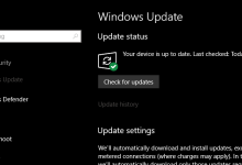 Comment différer ou suspendre la mise à jour de Windows 10
