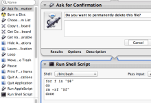 Comment ajouter une option de suppression au menu contextuel sur Mac
