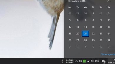 Comment déplacer l'horloge vers le coin le plus à droite de la barre des tâches dans Windows 10