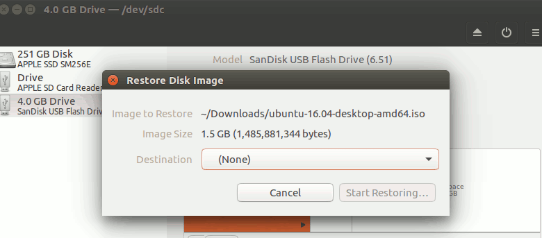 Créez facilement un programme d'installation USB amorçable dans Ubuntu avec des disques Gnome