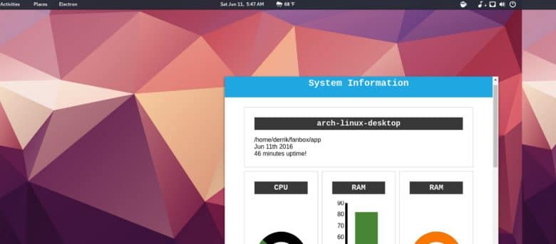 Affichez les informations de votre système Linux avec Fanbox