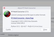 Convertir des formats de fichiers sur Linux avec FF Multi Converter