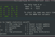 Surveiller les performances du système Linux à l'aide de Nmon