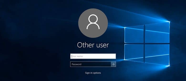 Comment masquer les détails de l'utilisateur sur l'écran de connexion Windows 10