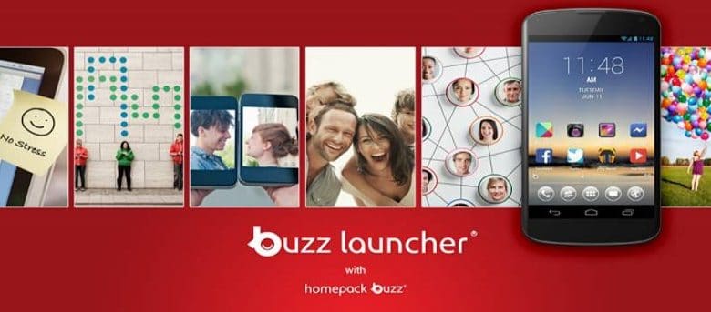 Appliquer les écrans d'accueil des autres à votre téléphone Android avec Buzz Launcher