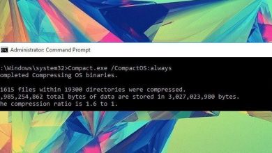 Comment activer la fonctionnalité Compact OS dans Windows 10