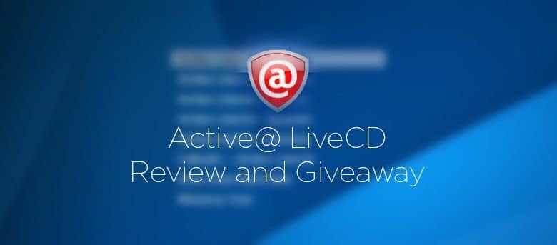 Active Live CD - Examen de l'ensemble d'outils de récupération amorçable ultime