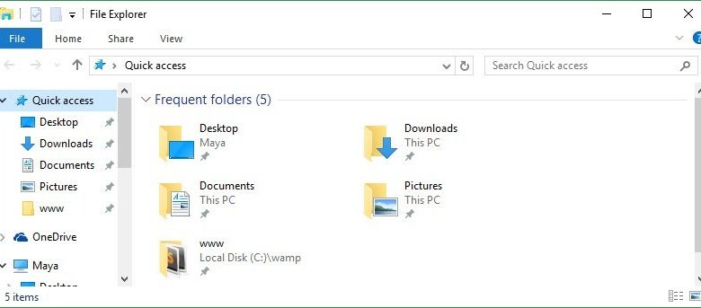 Comment supprimer l'accès rapide de l'explorateur de fichiers Windows 10