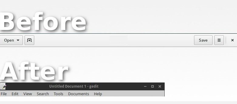Comment désactiver les décorations côté client GTK3 sur Ubuntu