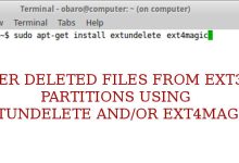 Récupérer des fichiers du système de fichiers Ext3/Ext4 avec Linux Live CD