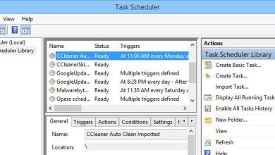Comment renommer une tâche planifiée dans le planificateur de tâches
