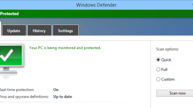 Programmer Windows Defender pour effectuer une analyse complète