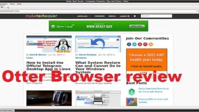 Otter Browser - Un navigateur basé sur QT avec Classic Opera UI