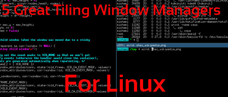 5 grands gestionnaires de fenêtres en mosaïque pour Linux