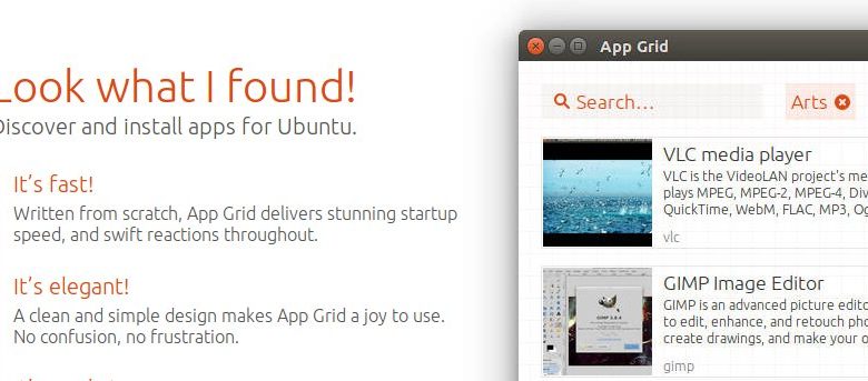 App Grid - une alternative plus rapide à Ubuntu Software Center