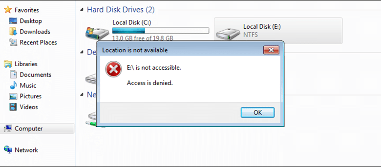 Empêcher les utilisateurs d'accéder aux partitions NTFS sous Windows