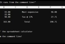Écrire des feuilles de calcul à partir de la ligne de commande Linux