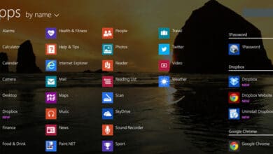 Remplacez l'écran de démarrage de Windows 8.1 par l'écran des applications