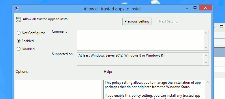 Comment installer des applications Windows 8 sans Windows Store