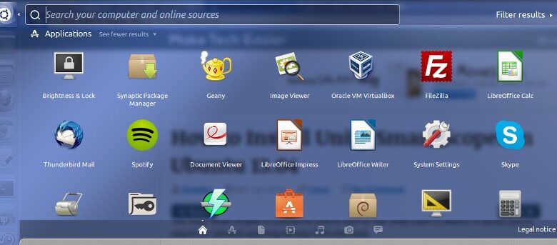 Comment installer Unity Smart Scopes dans Ubuntu 13.04