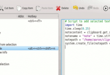 Utilisation de scripts Autokey pour automatiser votre bureau Linux