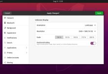 Comment activer la mise à l'échelle fractionnaire dans Ubuntu 20.04