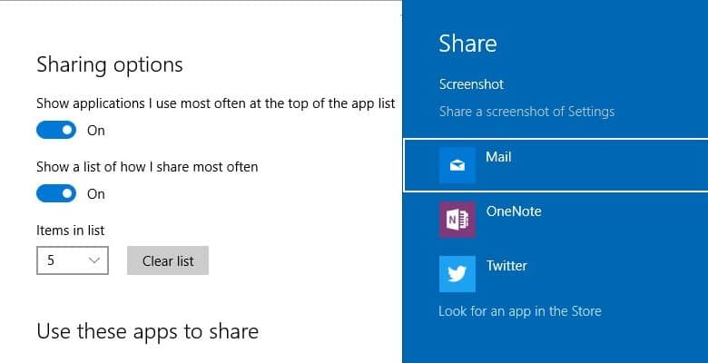 Comment activer l'option "Partager les paramètres" dans l'application Paramètres Windows 10