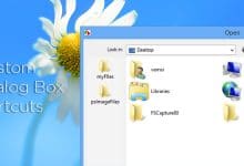 Comment créer des raccourcis personnalisés dans la boîte de dialogue de fichier Windows