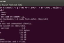 Comment formater un disque dur externe en système de fichiers exFAT dans Ubuntu