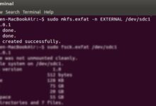 Comment formater un disque dur externe en système de fichiers exFAT dans Ubuntu