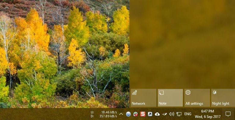 Comment modifier le bouton "Note" dans Windows 10 Action Center