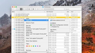 Comment modifier le menu contextuel dans macOS