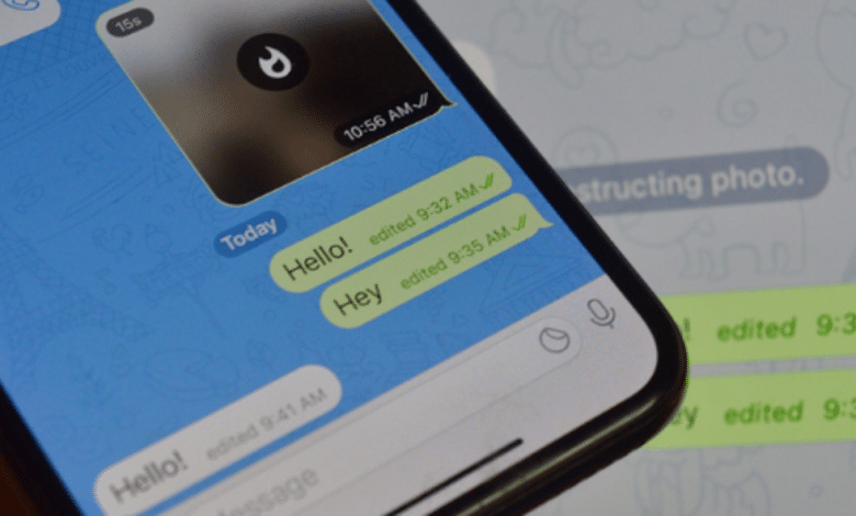 Comment modifier les messages envoyés dans Telegram