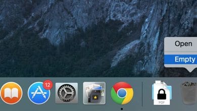 Comment vider la corbeille en toute sécurité dans OS X El Capitan