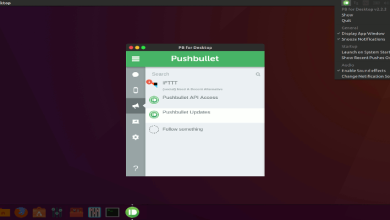 Configuration du client PushBullet Desktop dans Ubuntu avec PB for Desktop