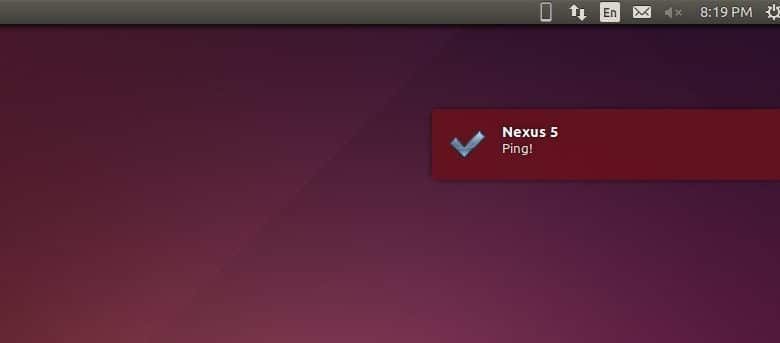 Obtenir des notifications Android sur Ubuntu à l'aide de KDE Connect