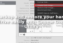 Sauvegardez et restaurez facilement le disque dur avec l'utilitaire de disque Gnome