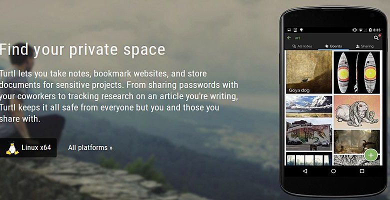 Turtl : une alternative sécurisée et open source à Evernote pour Linux