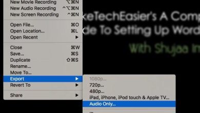 Utilisez QuickTime pour extraire l'audio de fichiers vidéo sur Mac